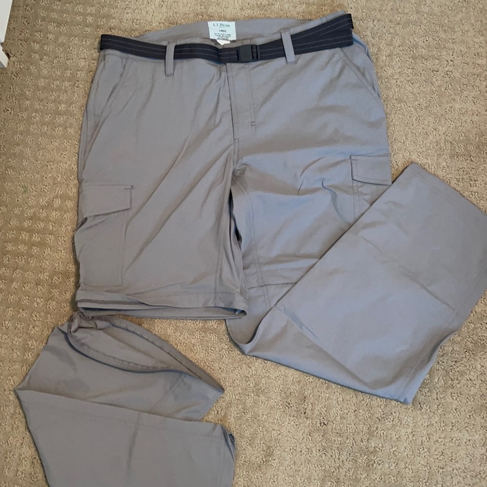 LL Bean size L, Convertible pants